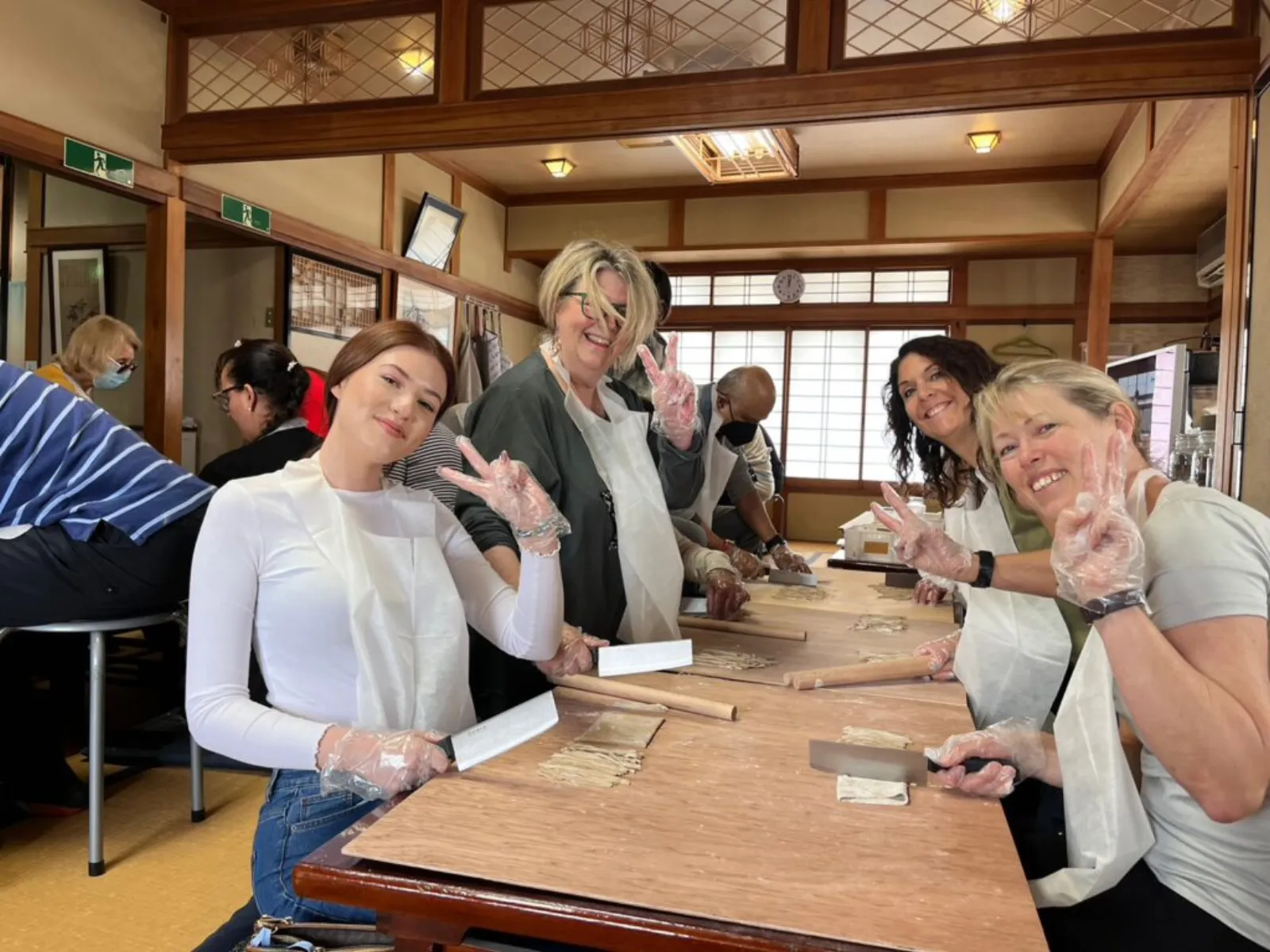 Large group cooking experience