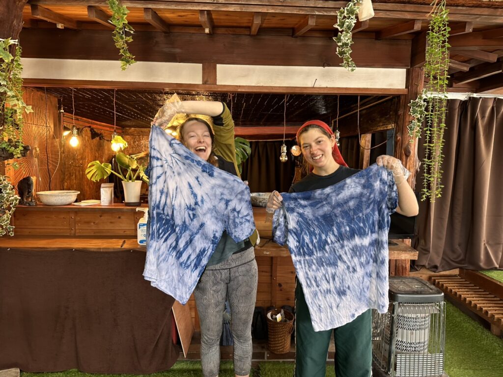 Dyeing experience