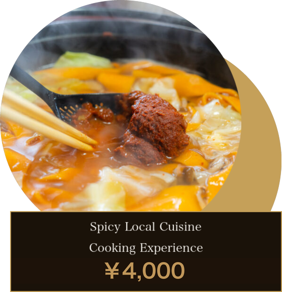 Spicy Local Cuisine Cooking Experience