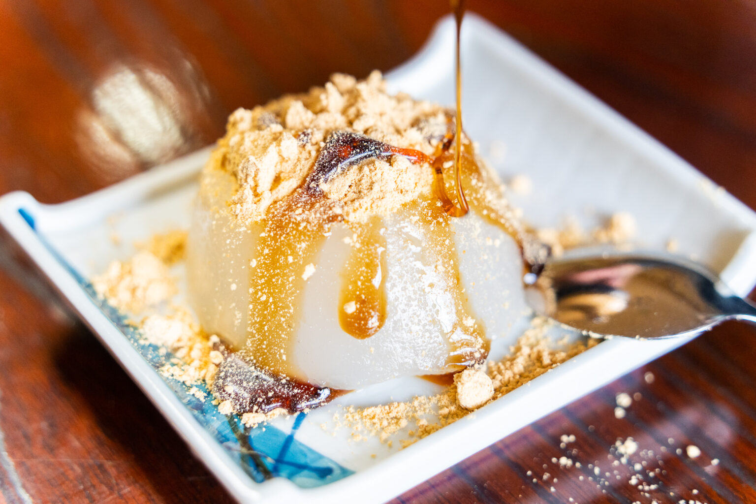 Kuromitsu kinako mochi